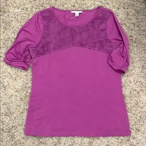 Purple banana republic top size m